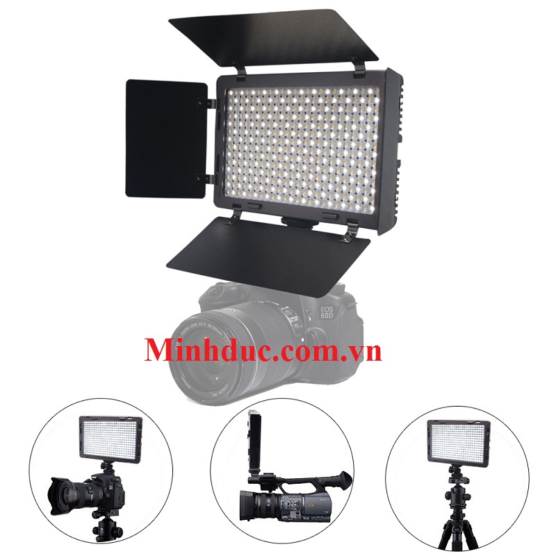 Mcoplus LED-410B CRI95+ Bi-color Ultra-thin 2.4GHz Remote control 3200k-5500k